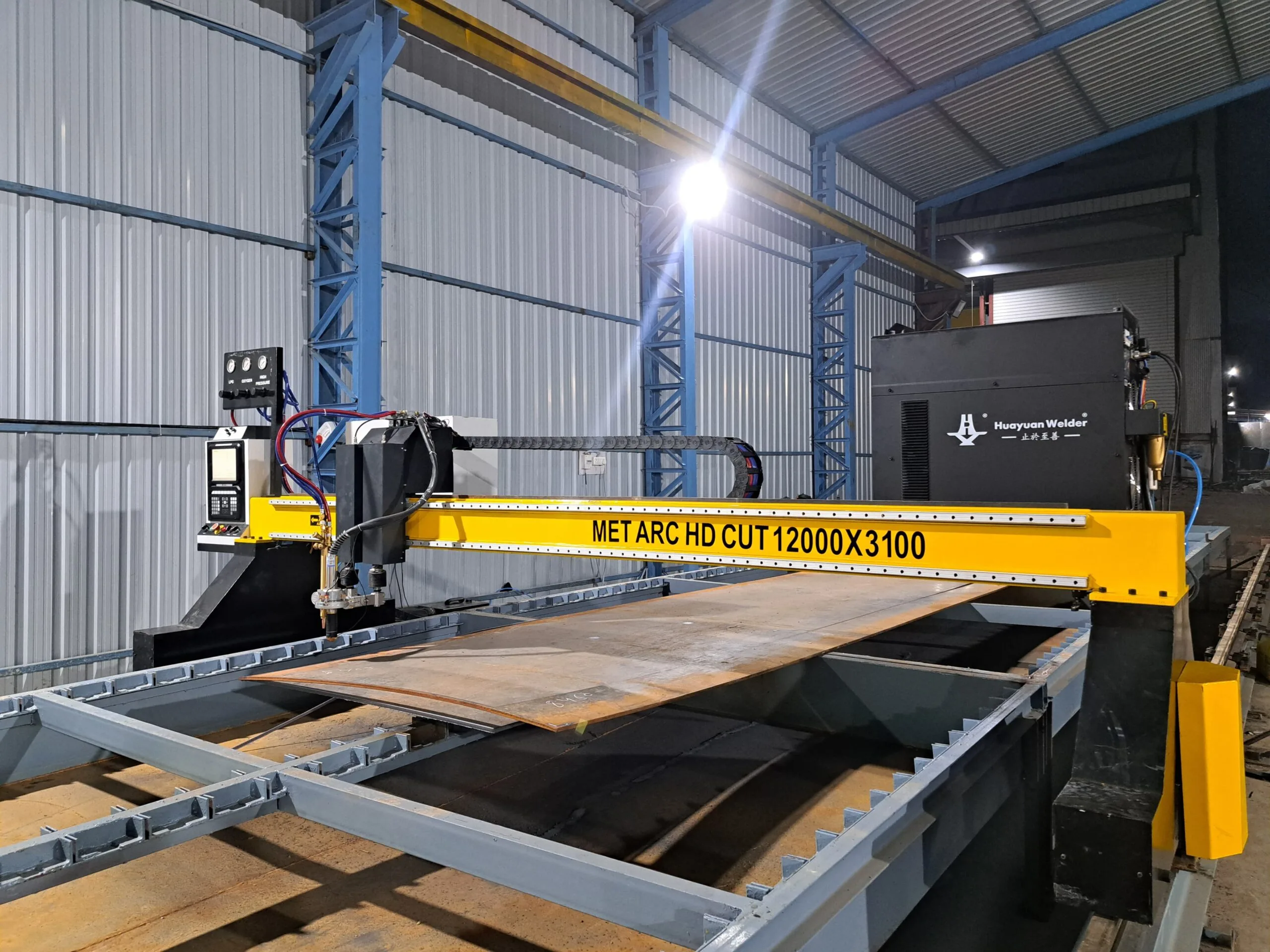 CNC Plasma Cutting in PEB