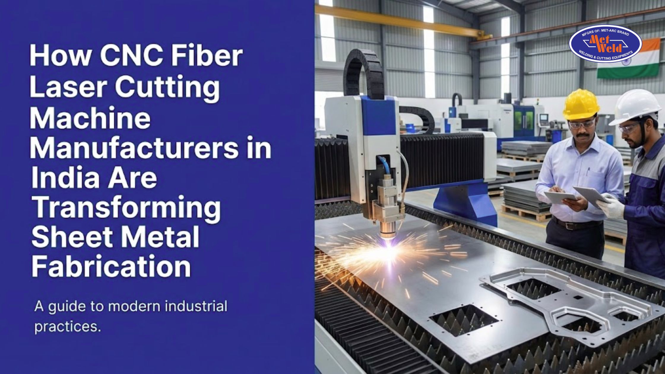 How CNC Fiber Laser Cutting Machine Manufacturers in India Are Transforming Sheet Metal Fabrication