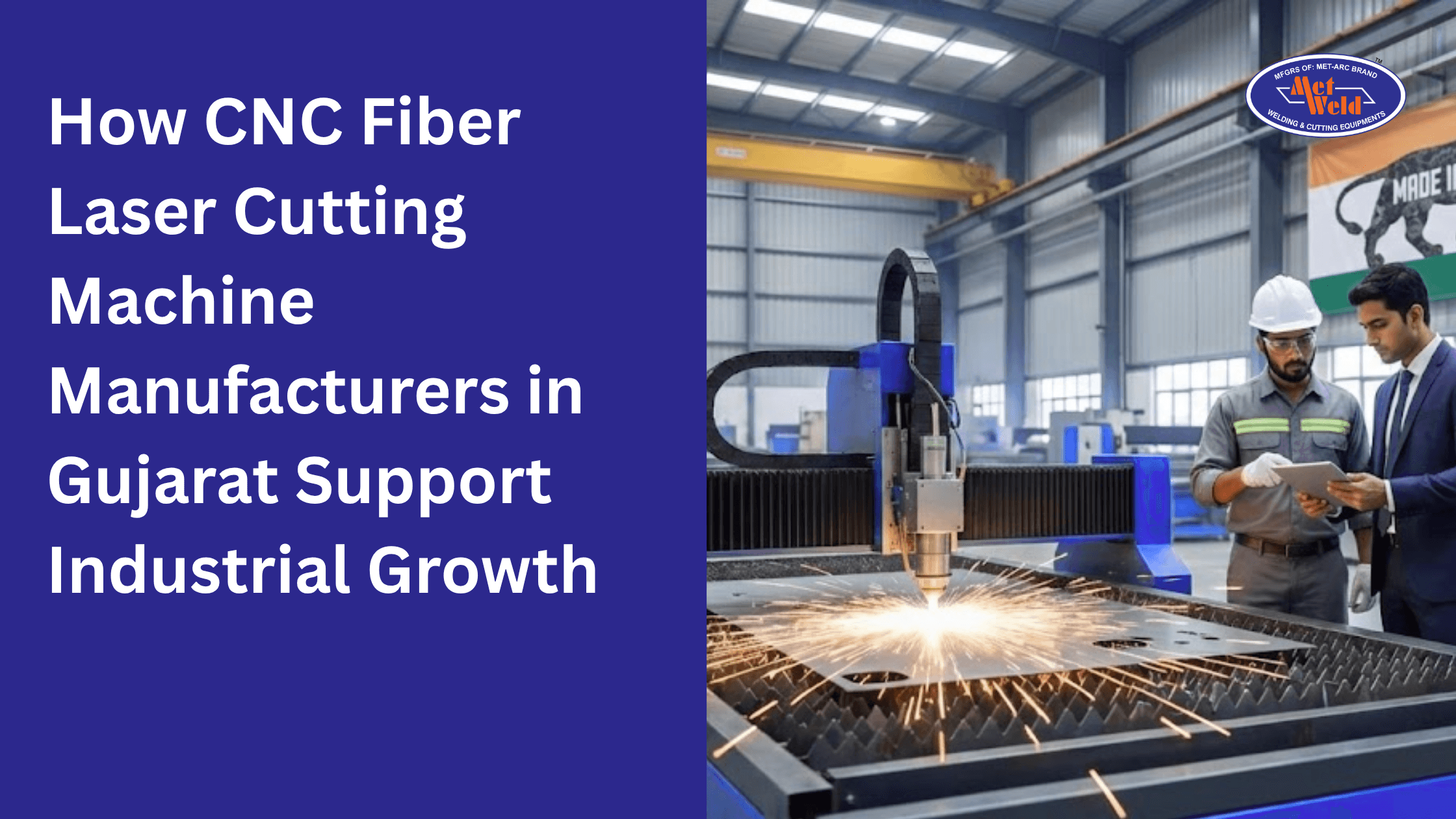 How CNC Fiber Laser Cutting Machine Manufacturers in Gujarat Support Industrial Growth