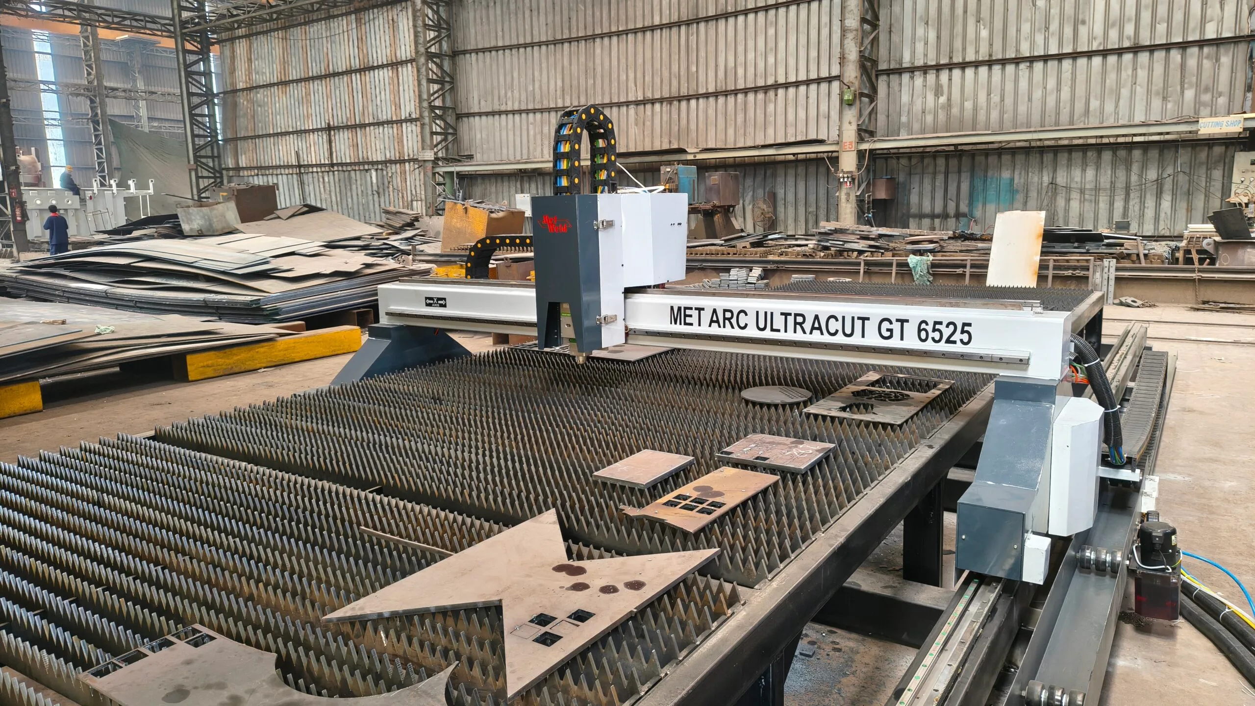 Gantry Type CNC Laser Cutting Machine