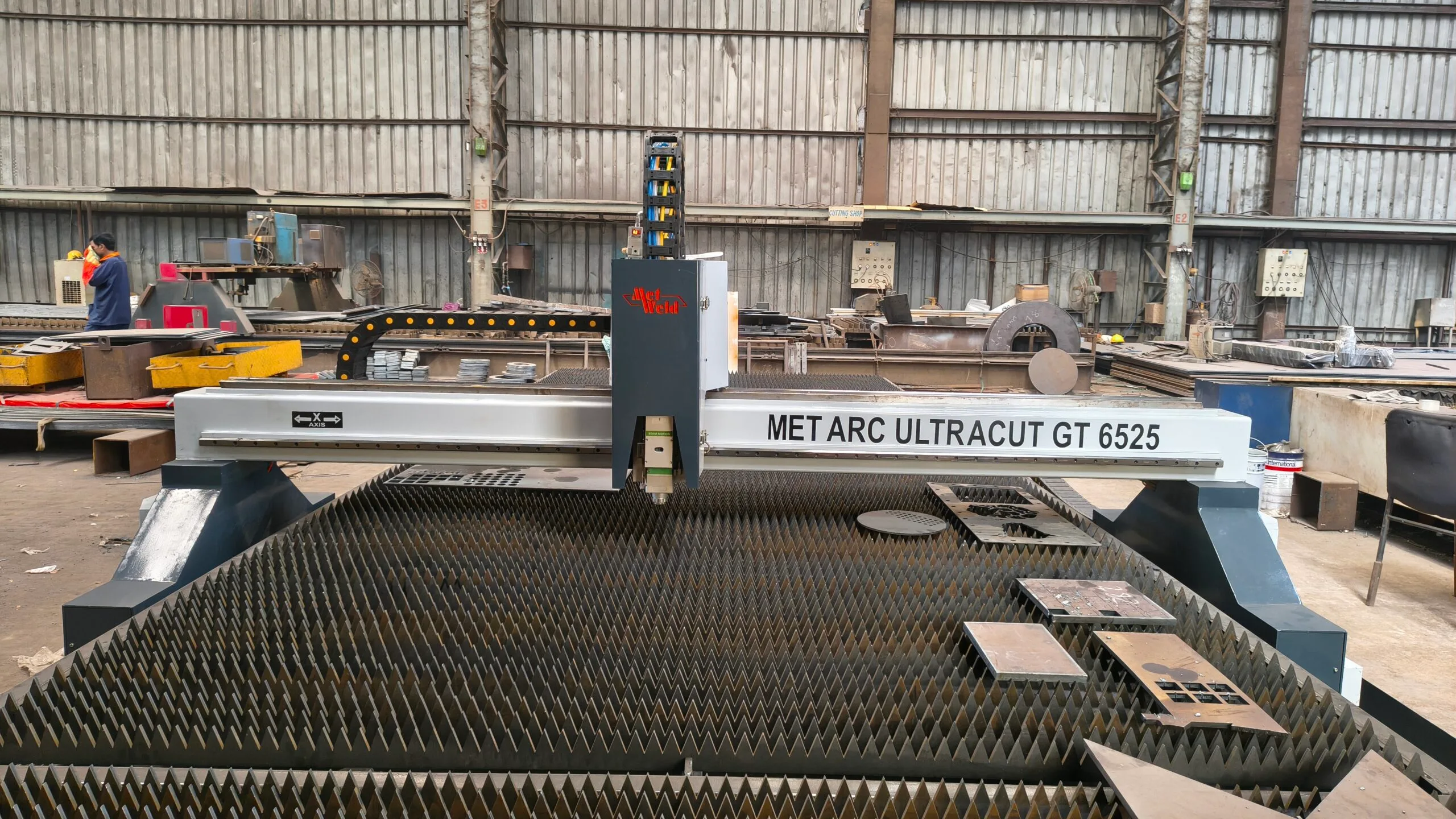 Gantry Type CNC Laser Cutting Machine